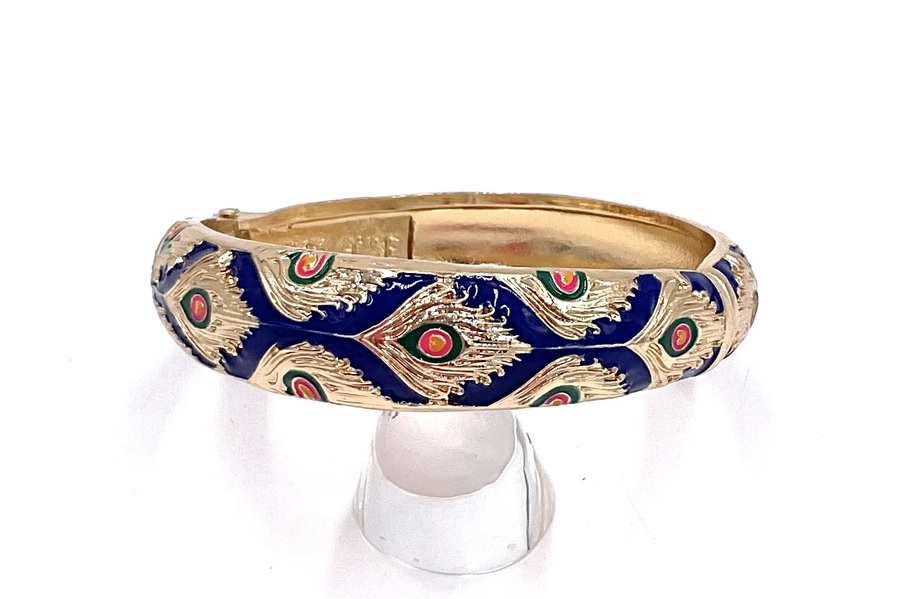 ARGELOUSE PLUME DE PAON BLEU